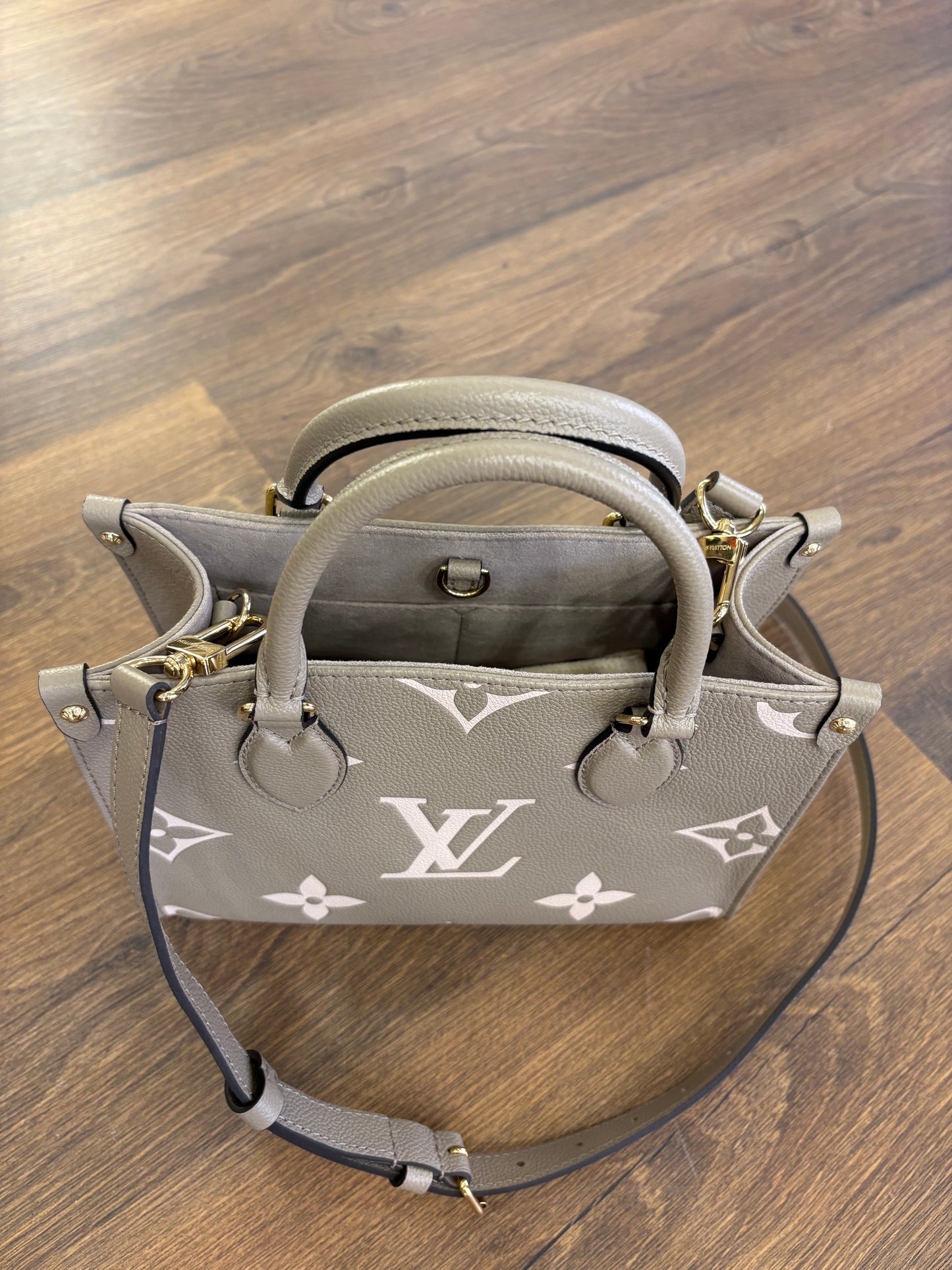 Louis Vuitton OnTheGo PM in pelle Monogram Empreinte