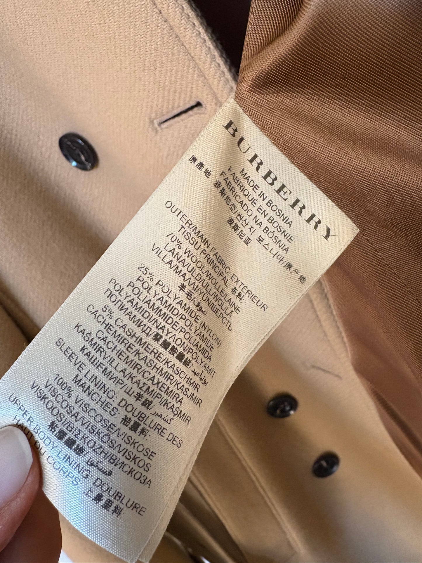 Burberry Brit trench coat lana