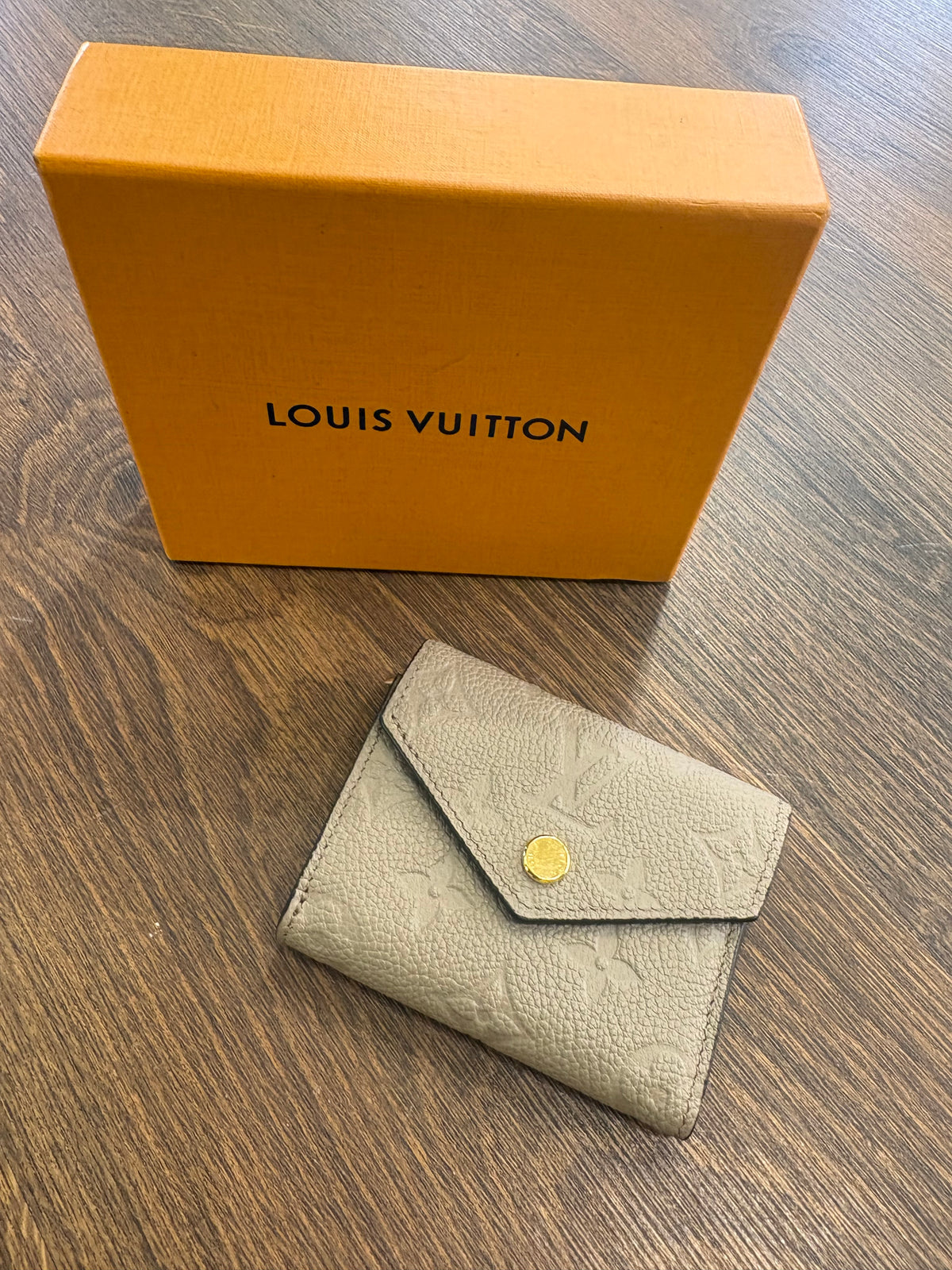 Louis Vuitton portafoglio Zoe in pelle