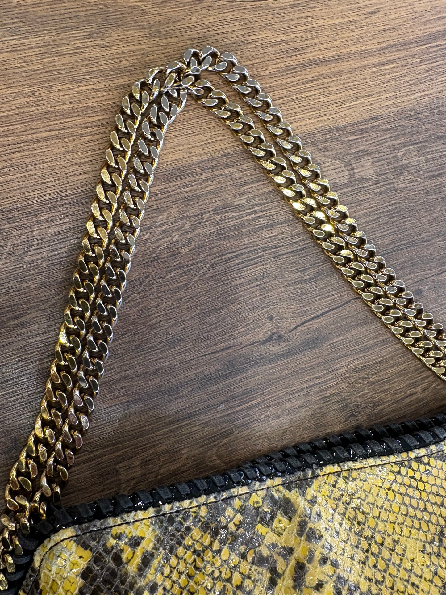 Stella McCartney borsa Falabella pitonata ( vegan leather )
