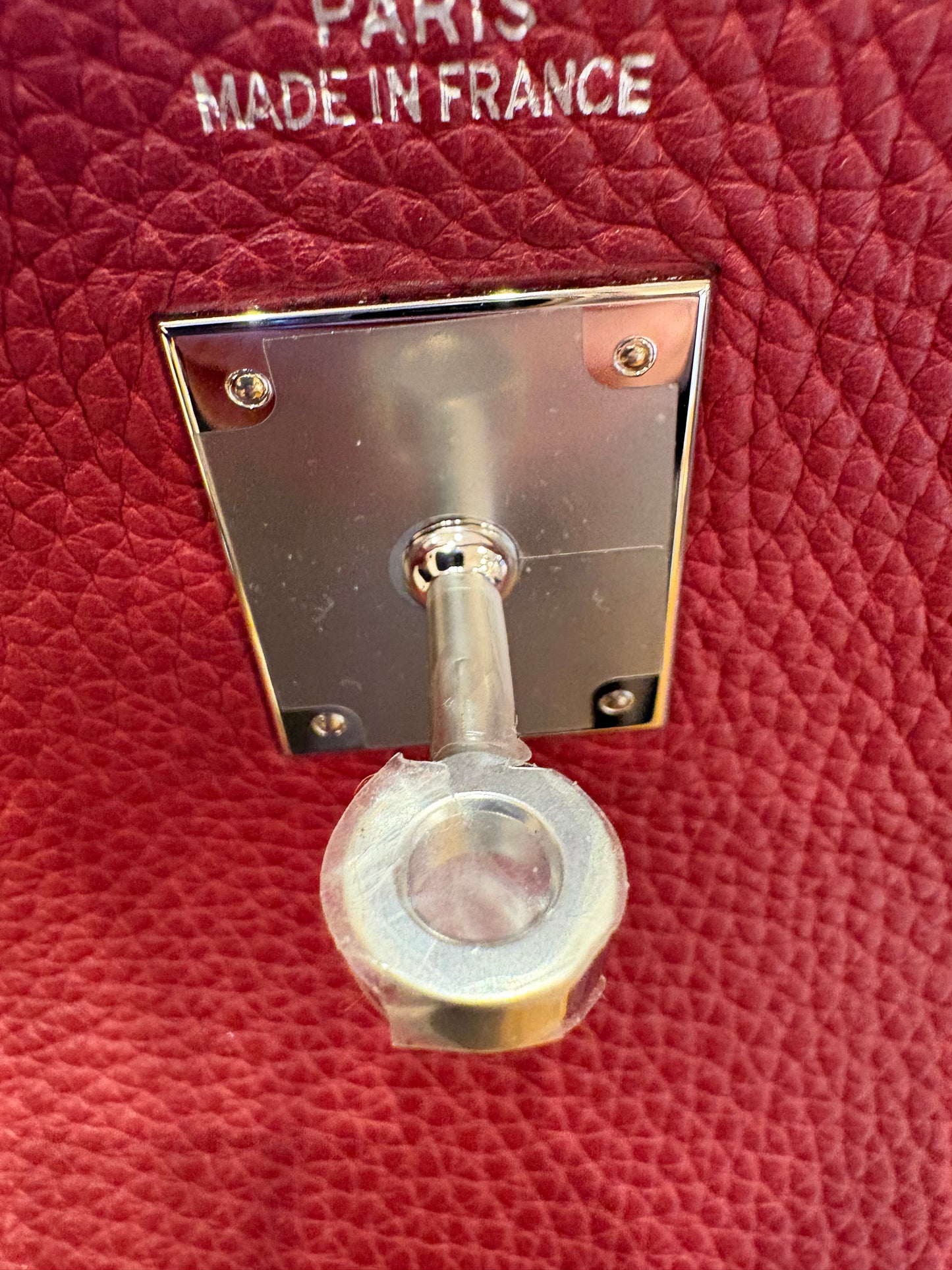 Hermès Paris Birkin 40 rouge granate hw gold
