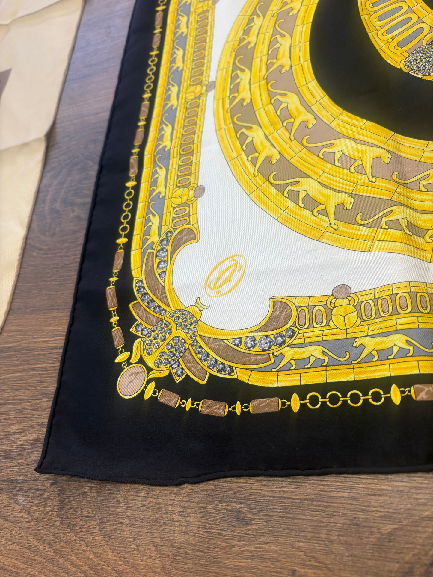 Cartier foulard in seta 90x90