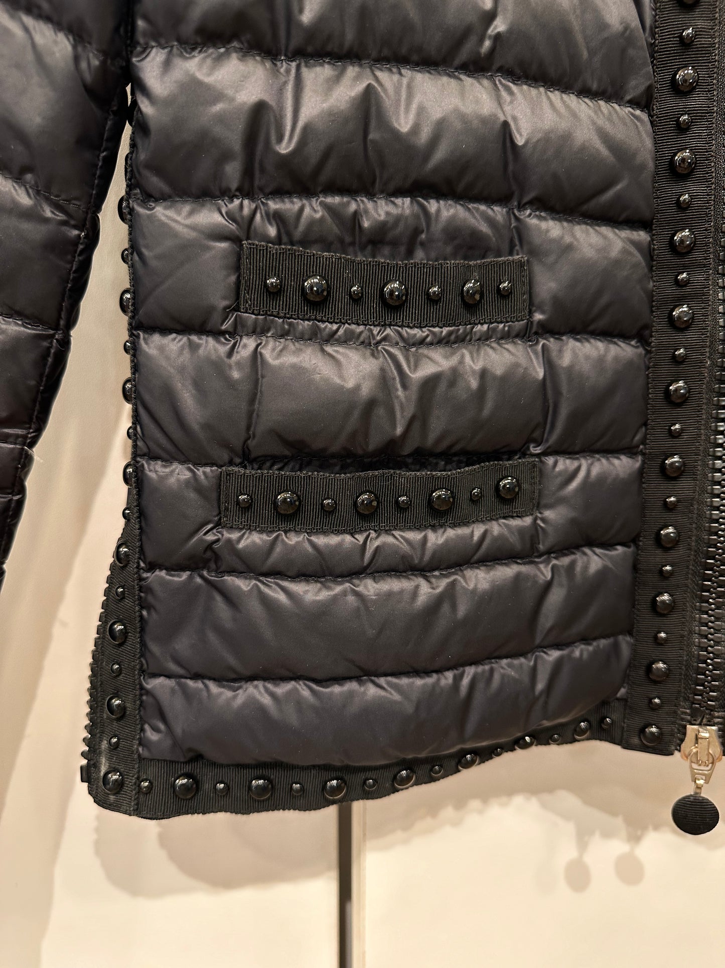 Moncler nero mezzo peso