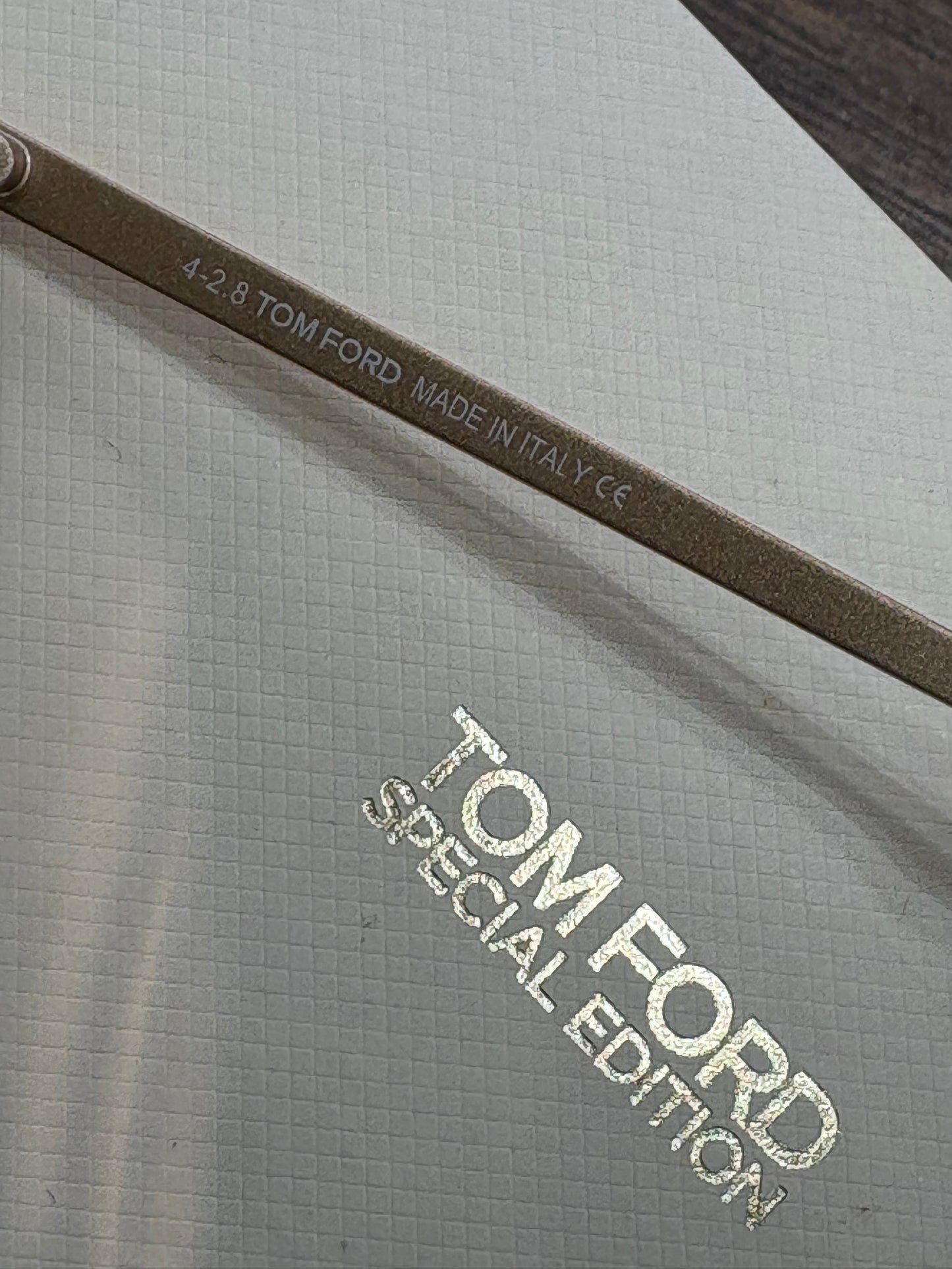 Tom Ford occhiali da sole special Edition gold plated