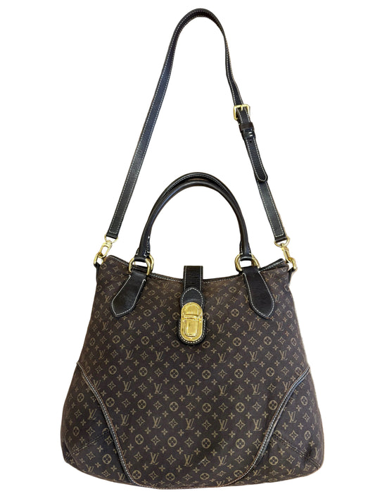 Louis Vuitton Monogram Idylle Elegie in tela marrone con finiture in pelle