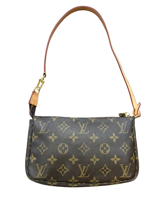 Louis Vuitton Borsa a spalla Pochette Accessoires mini con monogramma