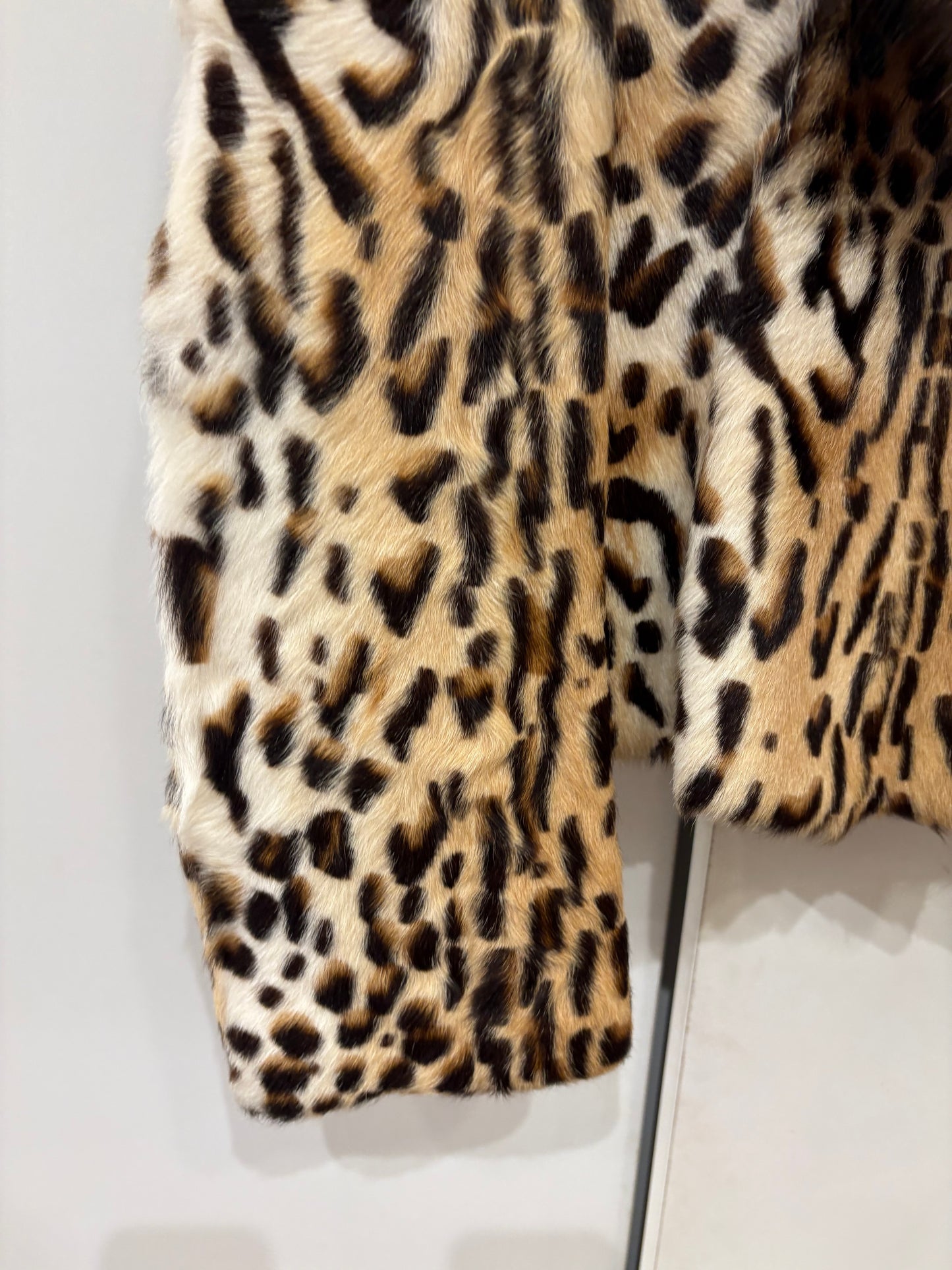 Giacca in lapin e revers in volpe .ita Xs