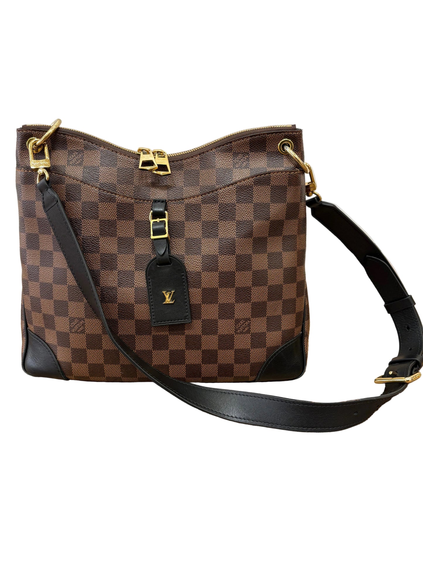 Louis Vuitton Odeon in tela damier e pelle