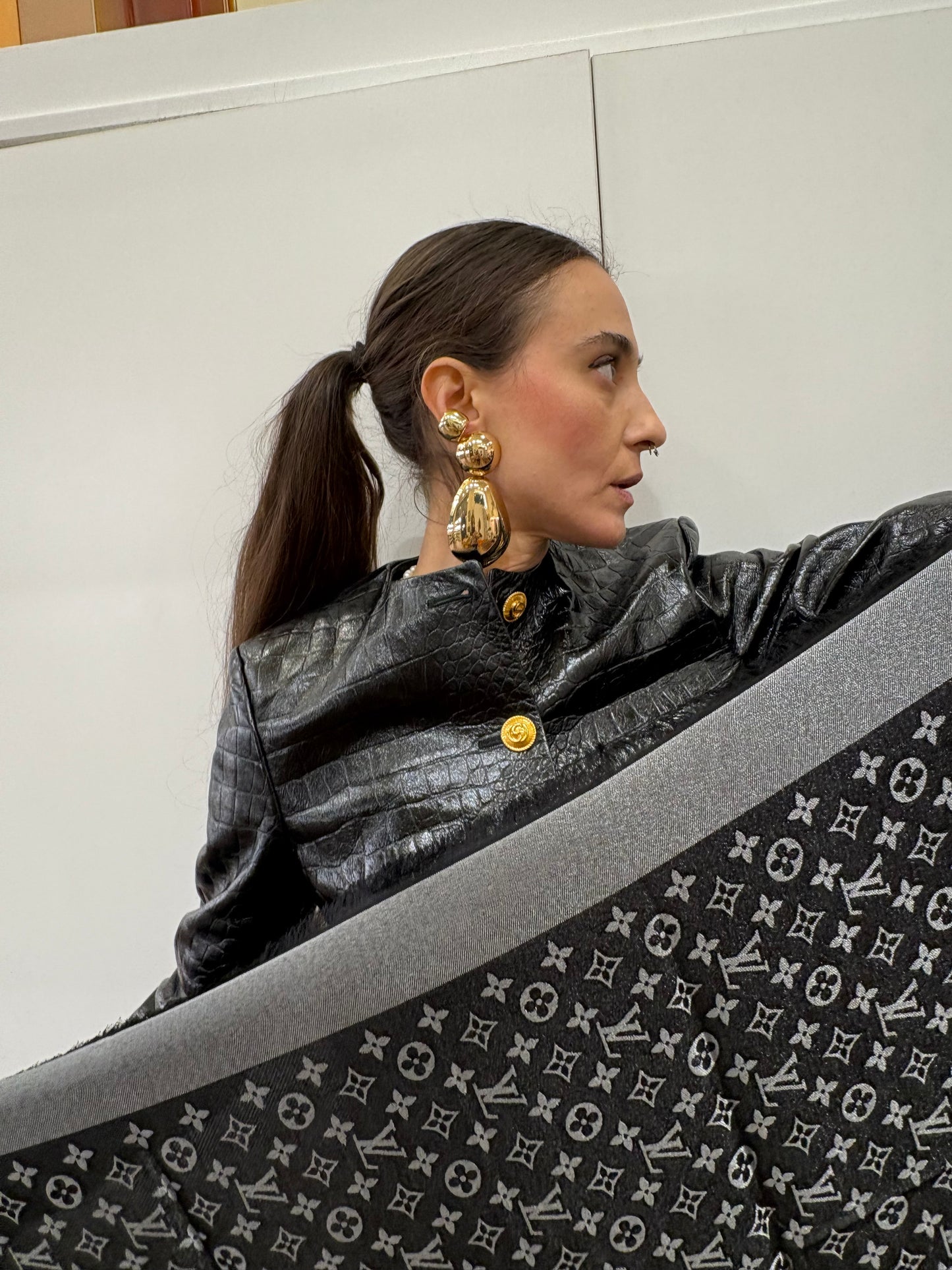 Louis Vuitton Shine scialle