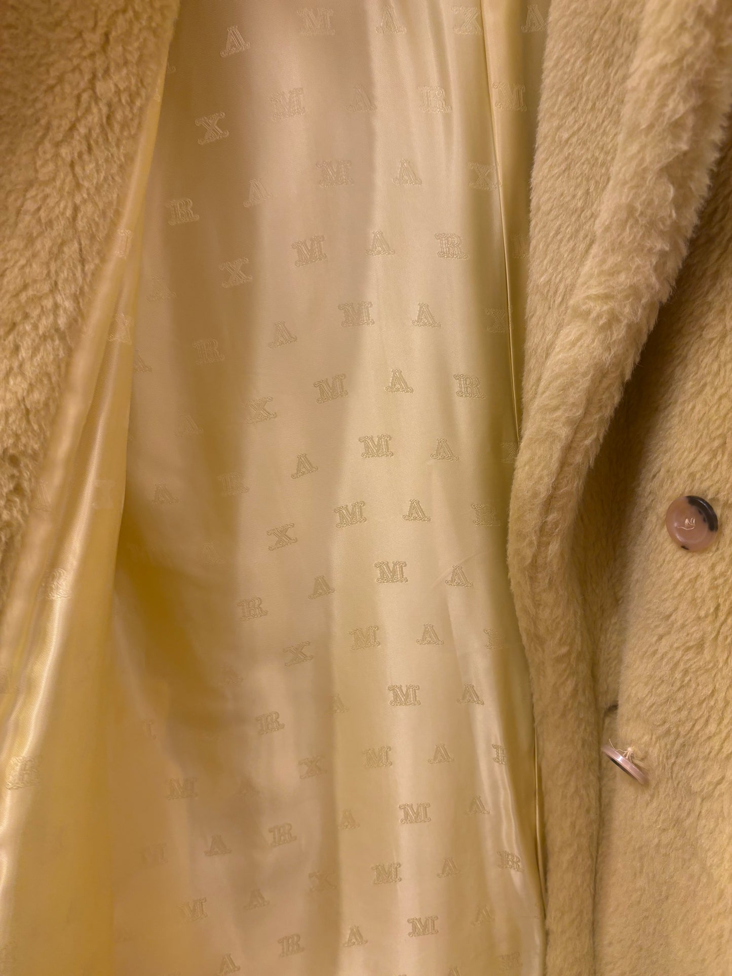 Intrend ( Max Mara ) teddy bear giallo oversize 38