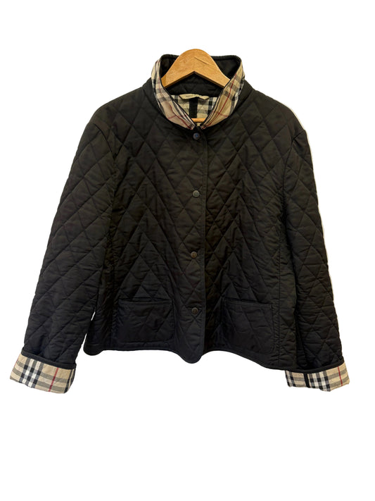 Burberry piumino mezzo peso tecnico imbottito interno check 46