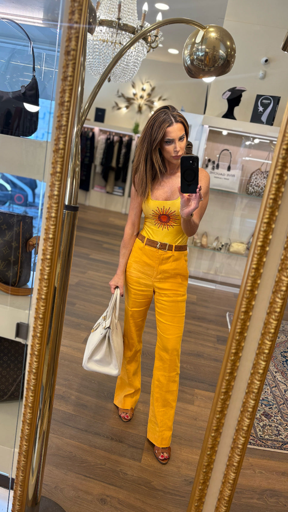 Hermès Birkin 35 colore Craie hardware  gold (Copia)