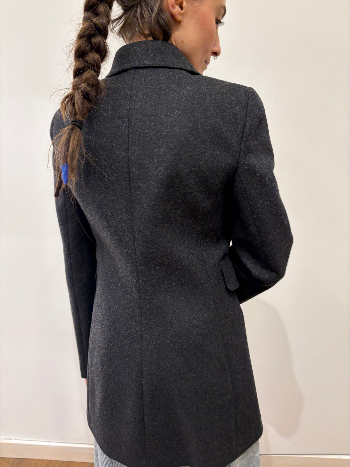 Fay cappottino pura lana antracite 40 nuovo