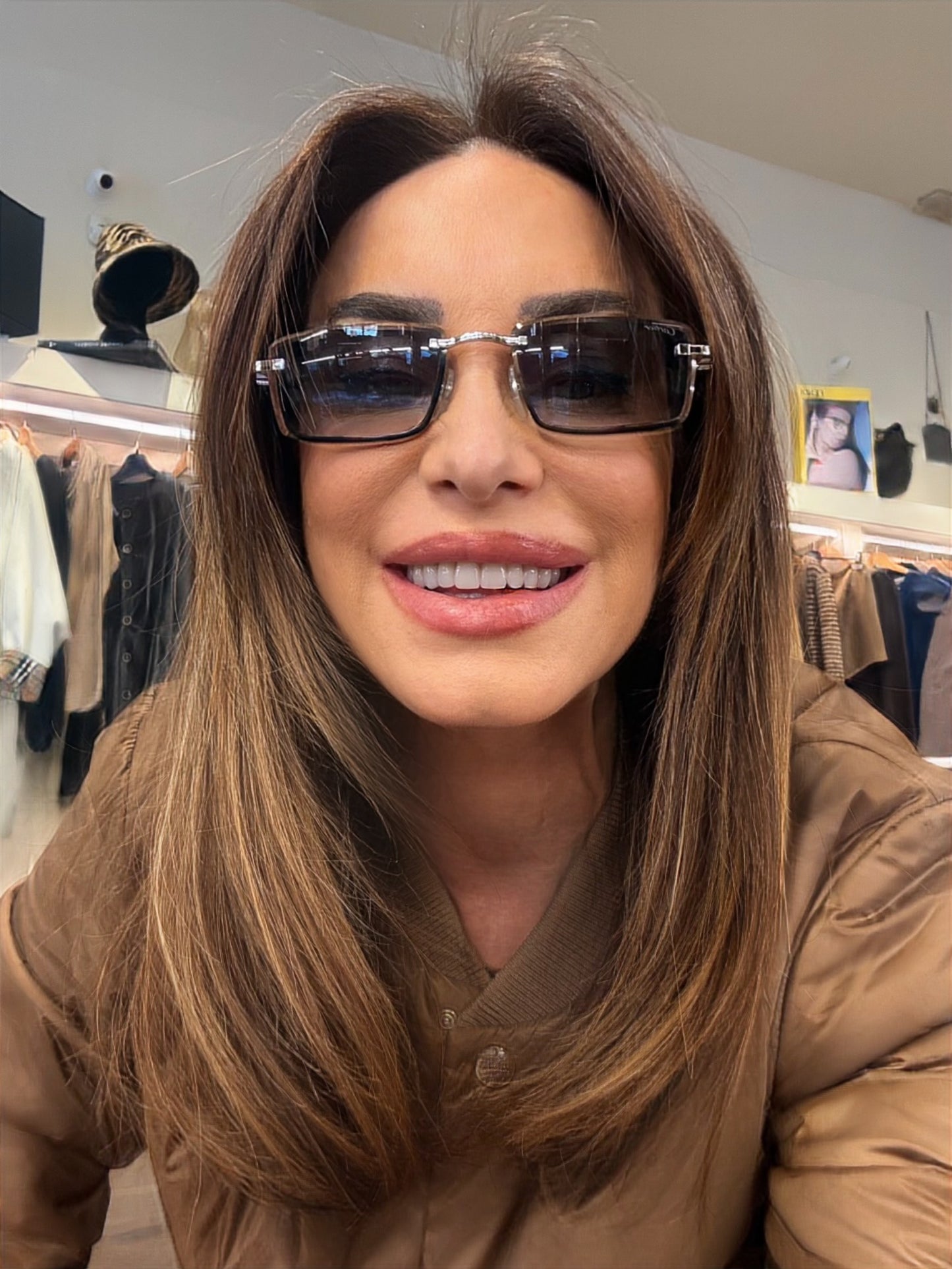 Occhiali da Sole Cartier Décor C - Modello CT0582S Rimless con Aste in Legno Pregiato.Nuovi