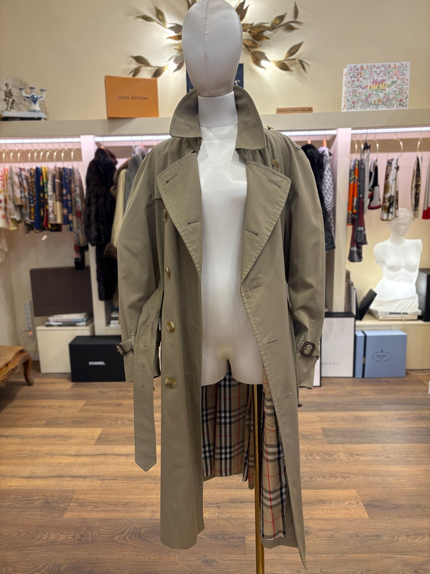 Burberry x Davide Cenci Edizione d'Archivio con Interno in Lana