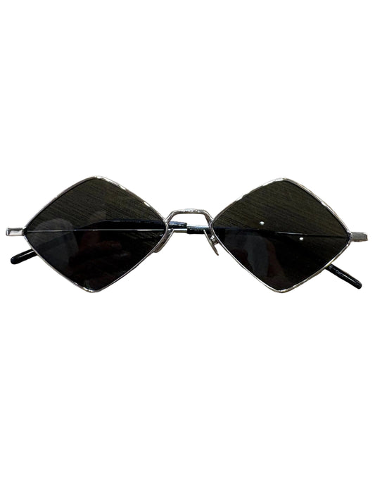 Occhiali da Sole Saint Laurent New Wave SL 302 LISA 001 - Argento/Grigio