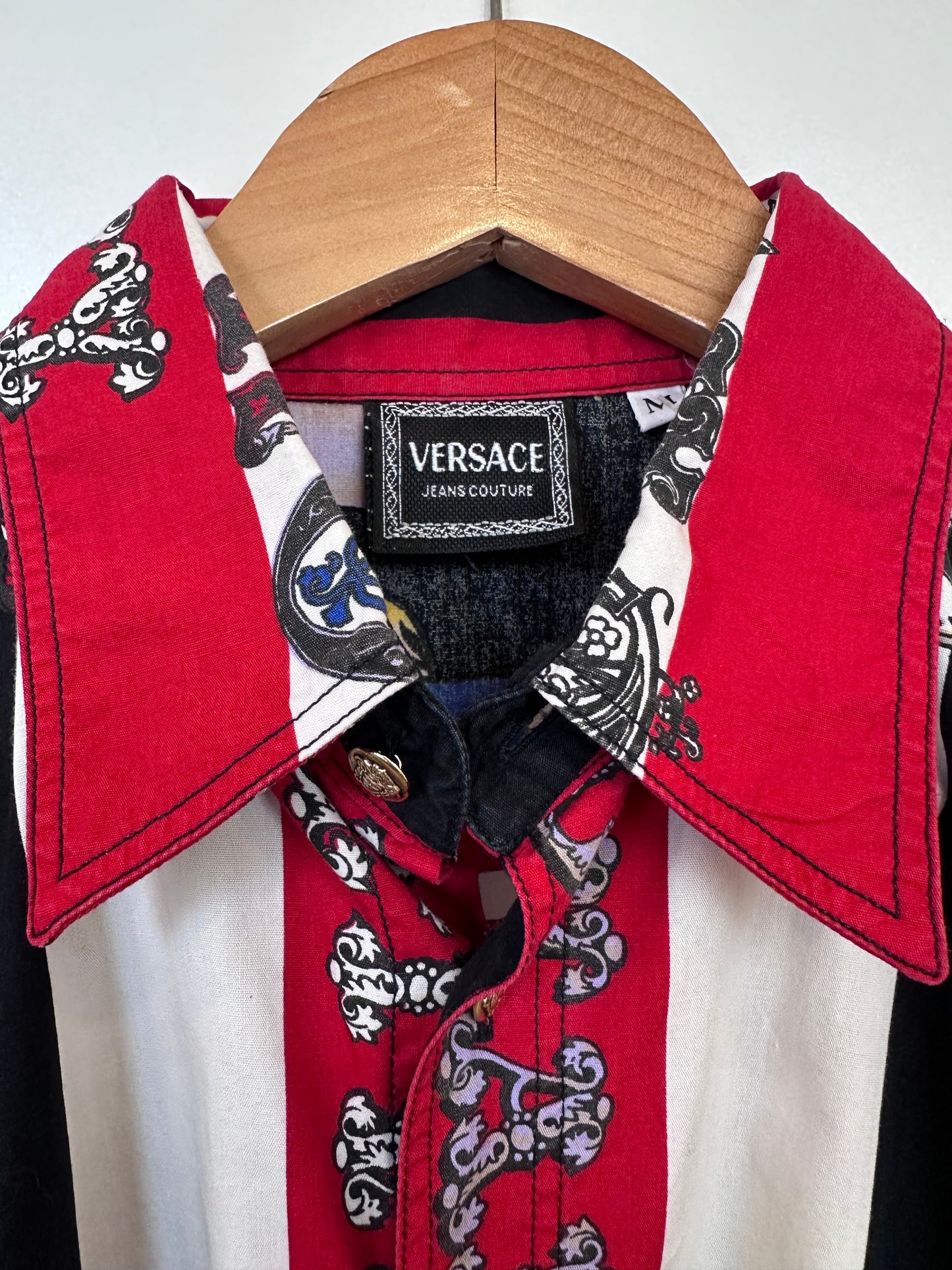 Versace Vintage camicia cotone