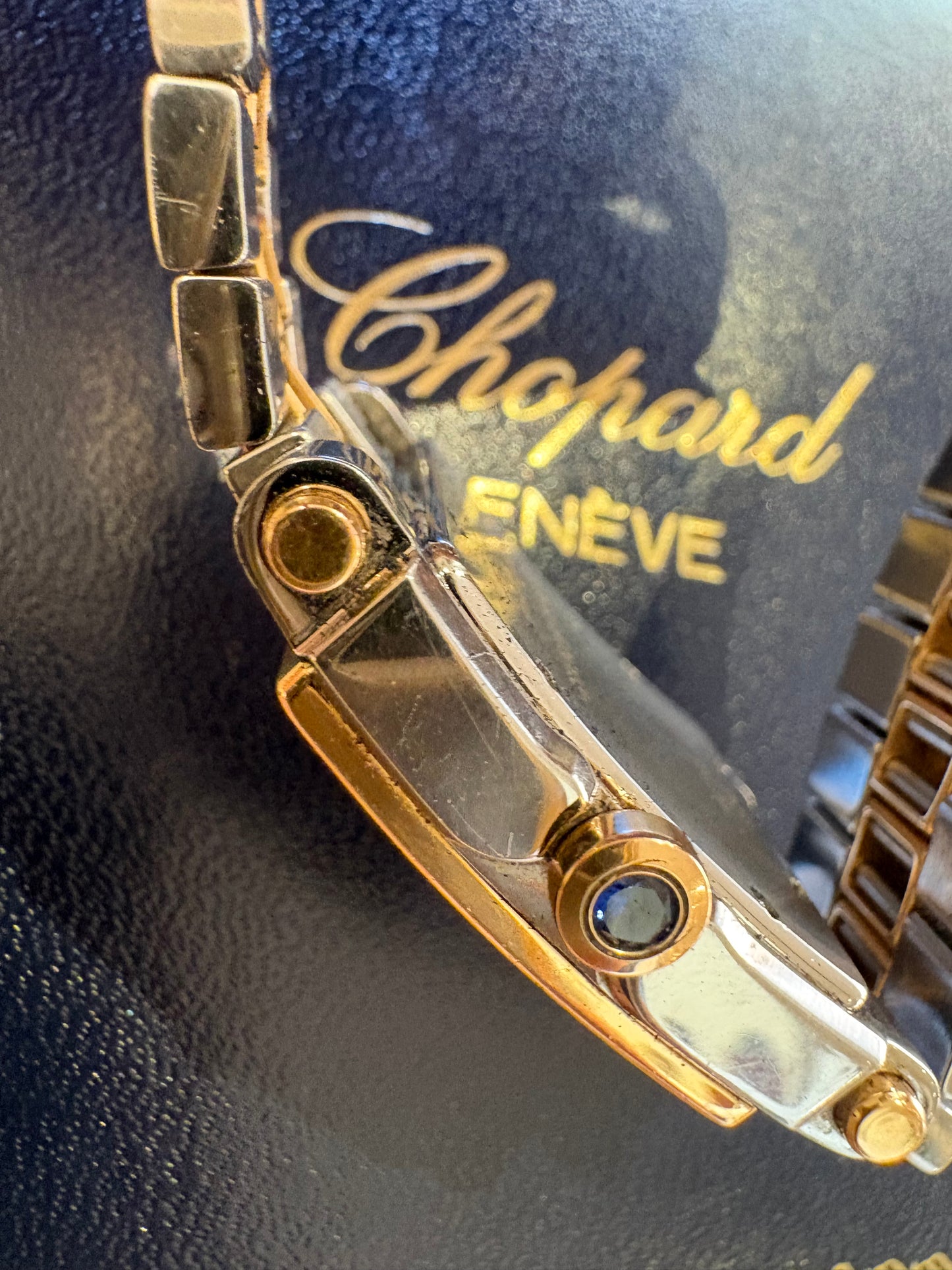 Orologio Chopard Happy Sport Con Diamanti, Acciaio E Oro Rosa 18k