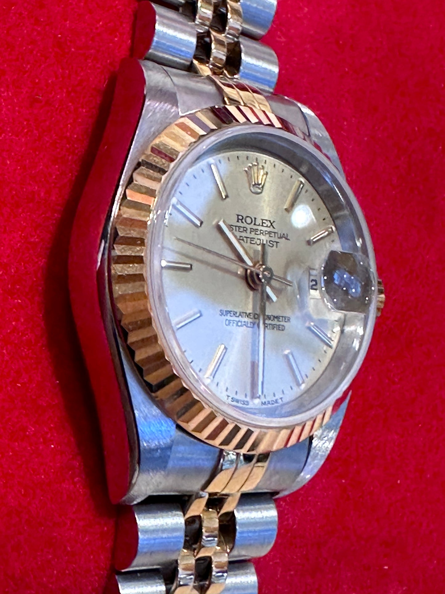 Rolex Lady Date Just 26 mm acciaio e oro