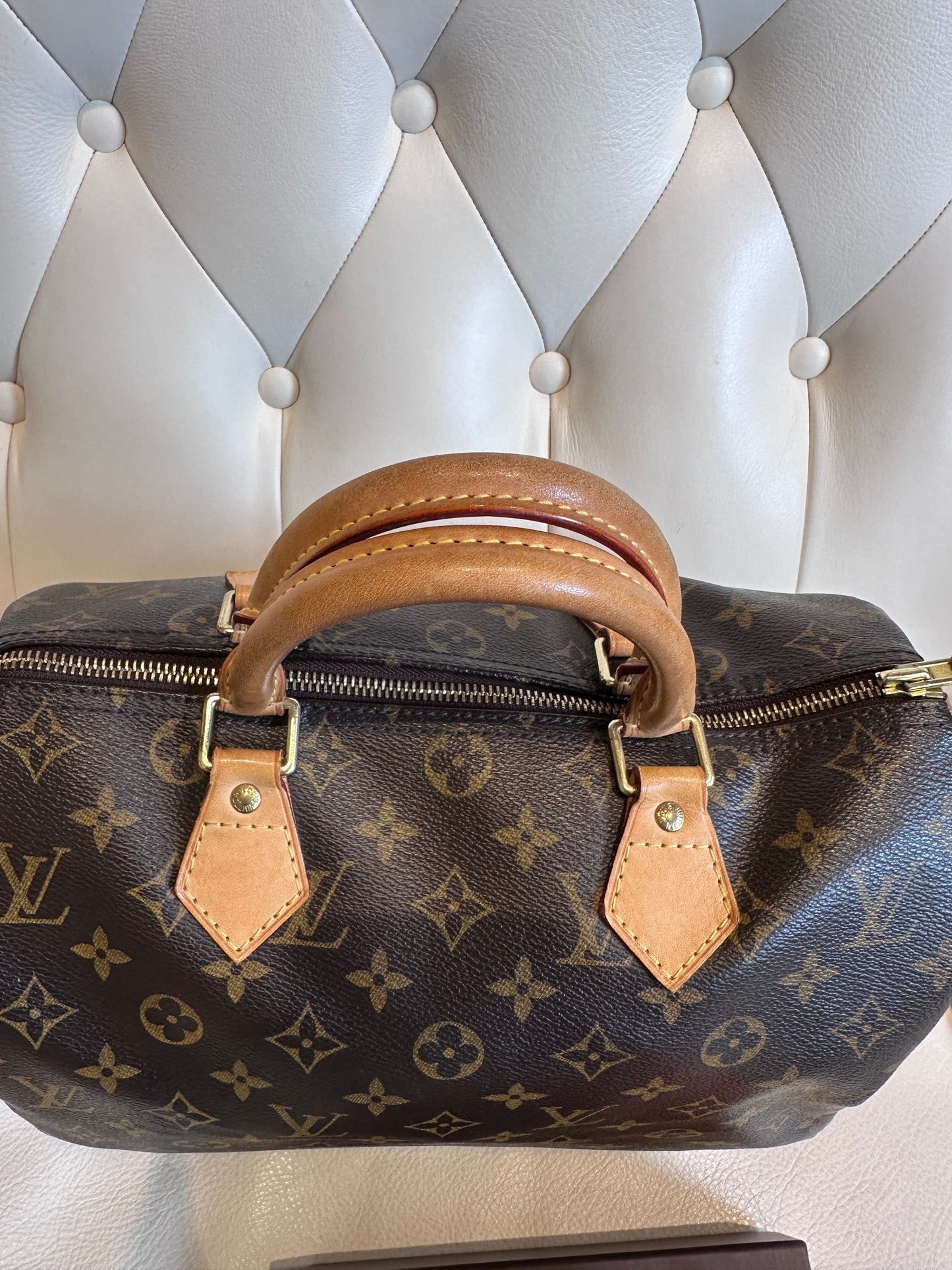 Louis Vuitton Speedy 30 con tracolla