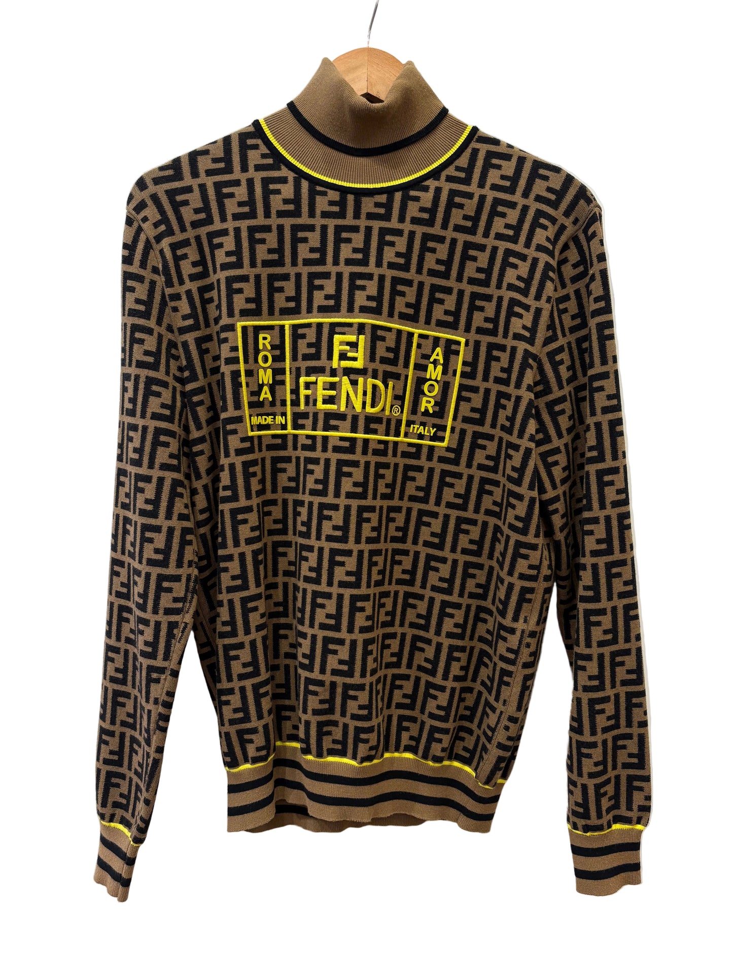 Fendi maglione   "Roma Amor" Monogram FF