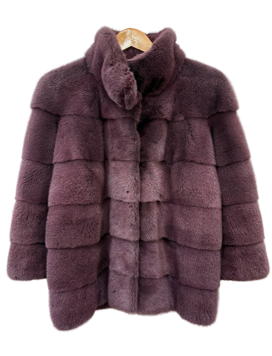 Visone femmina viola delicato 42