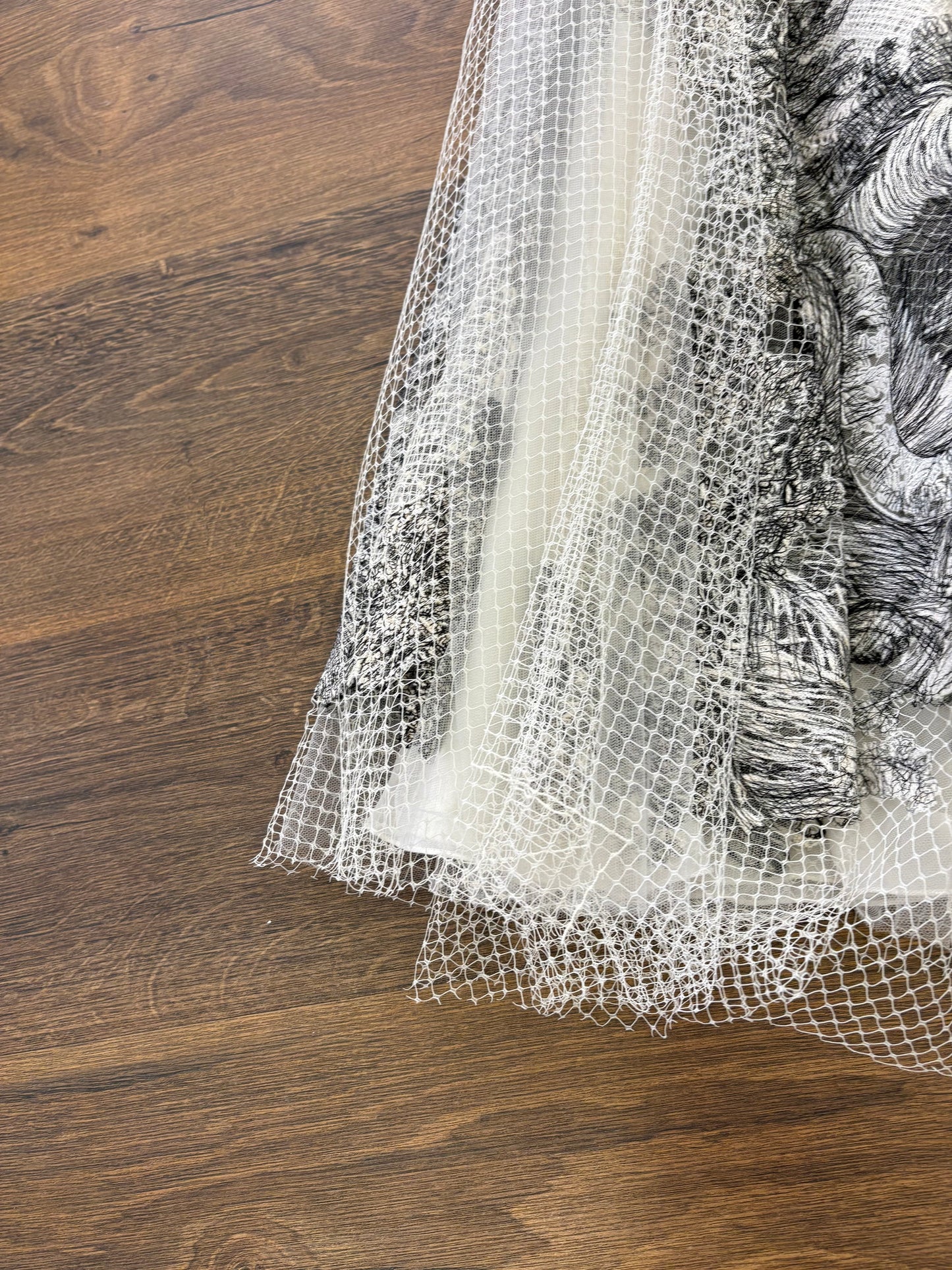 Christian Dior Gonna Midi "Toile de Jouy" in Tulle e Seta Collezione Cruise 2019