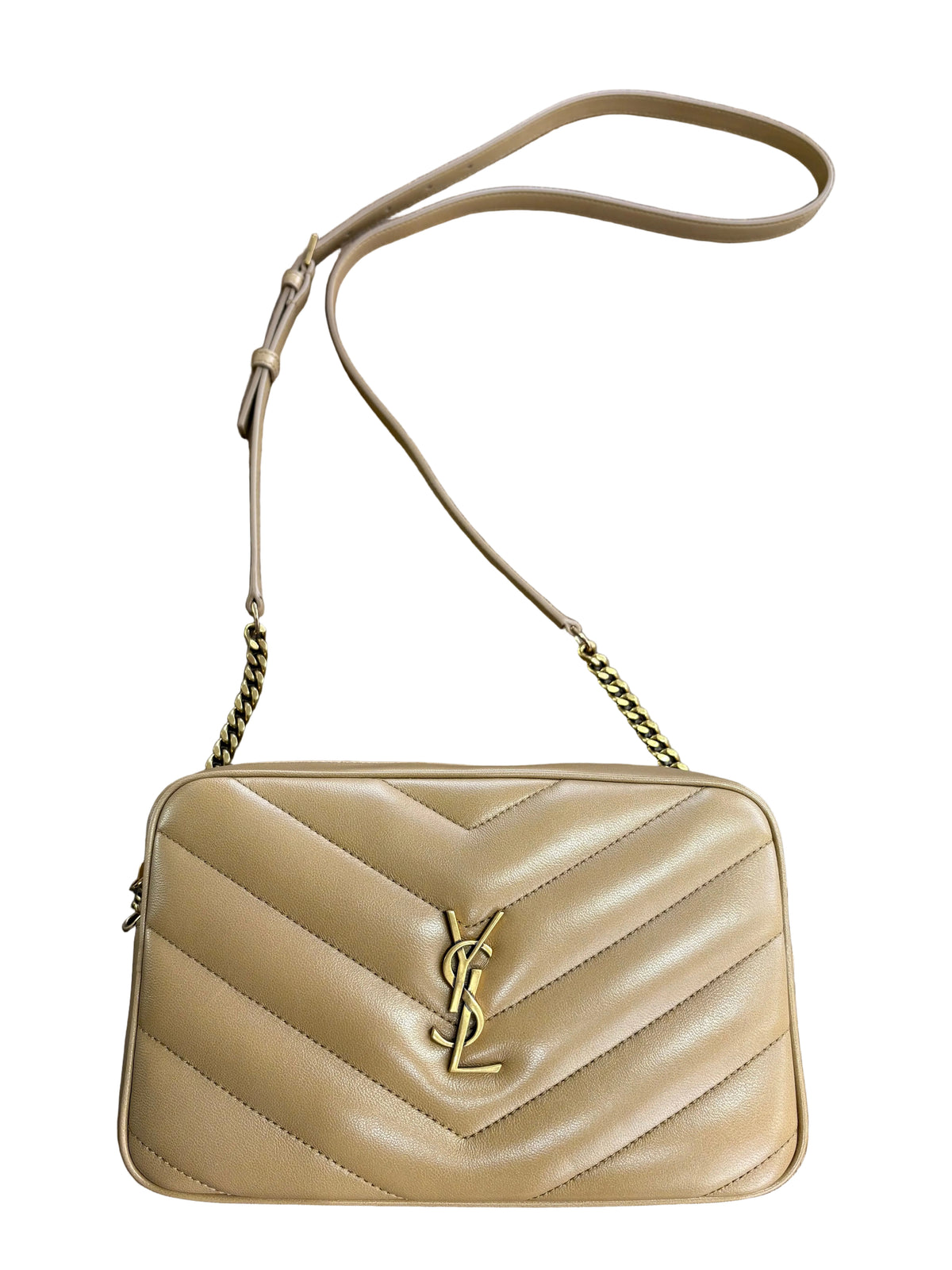Saint Laurent camera bag Loulou in agnello matelasse’. Nuova