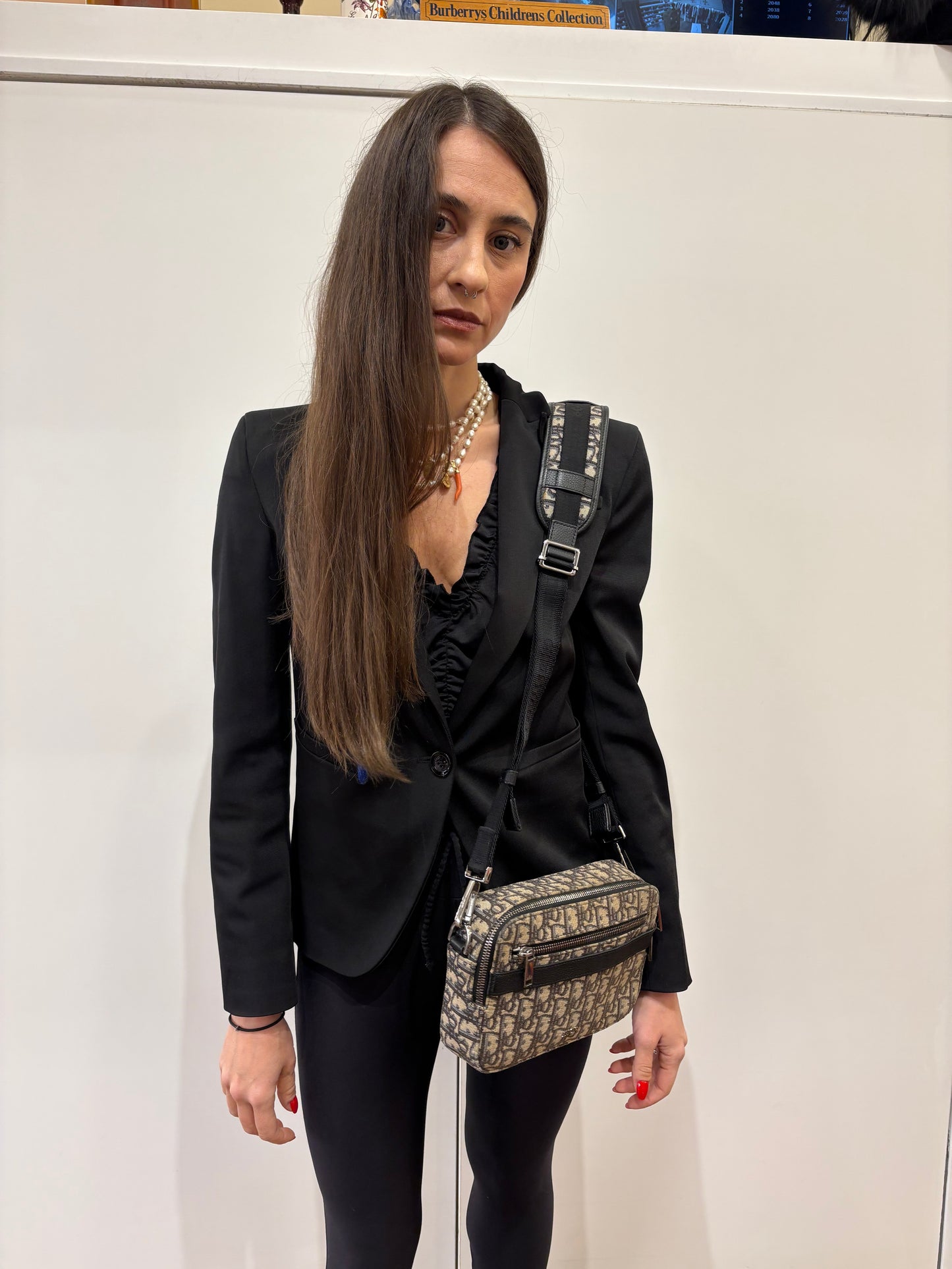 Dior Safari in jacquard Dior Oblique uomo