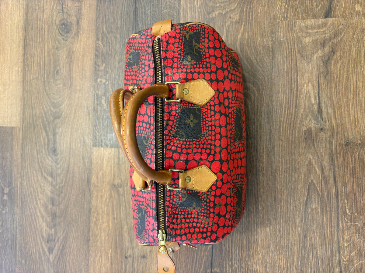 Louis Vuitton  x Yayoi Kusama Monogram Town Speedy 30 Lim.Edition