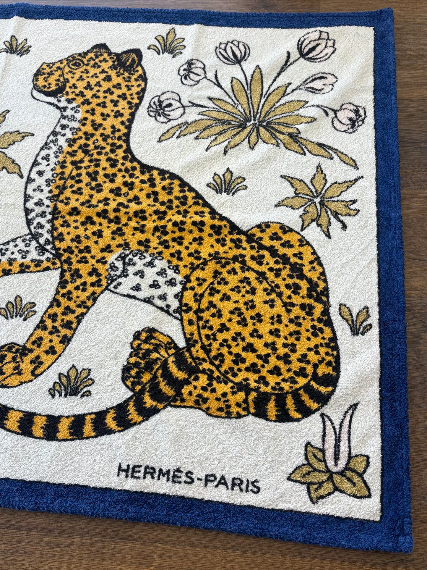 Hermès telo mare Léopards