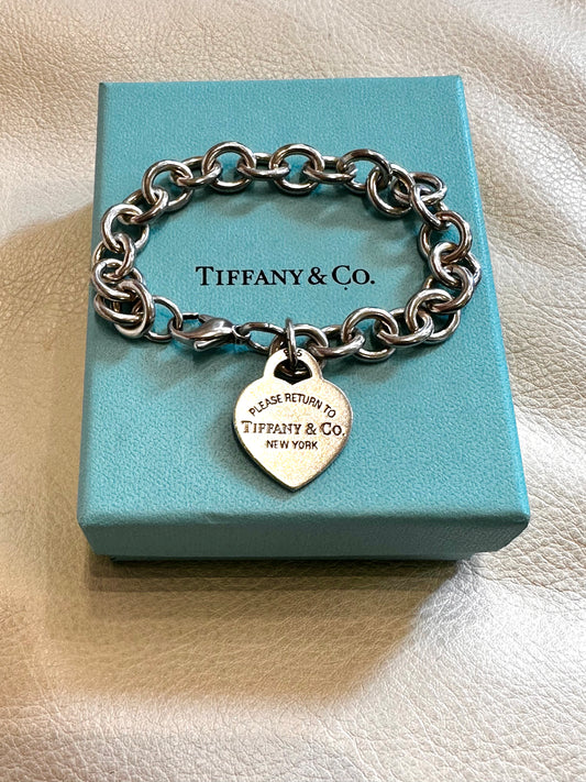 Tiffany bracciale Heart Tag in argento