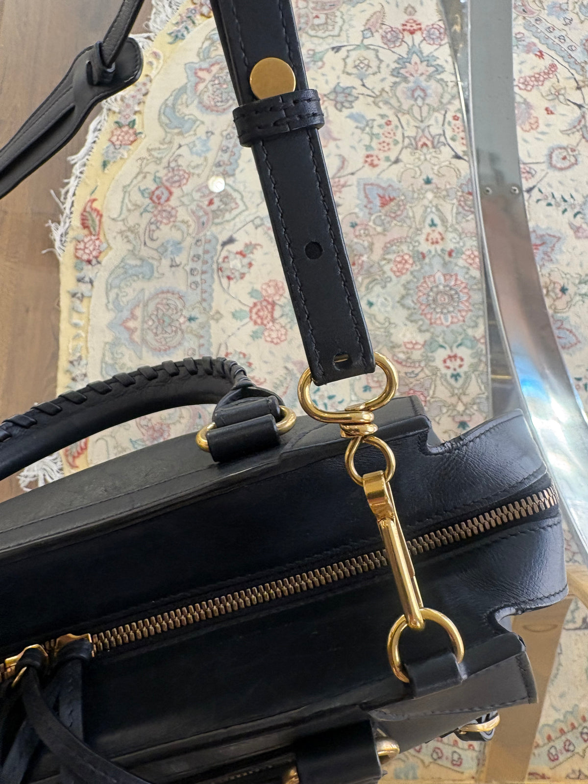 Balenciaga Borsa a Mano Neo Classic Small City in Pelle Liscia Nera