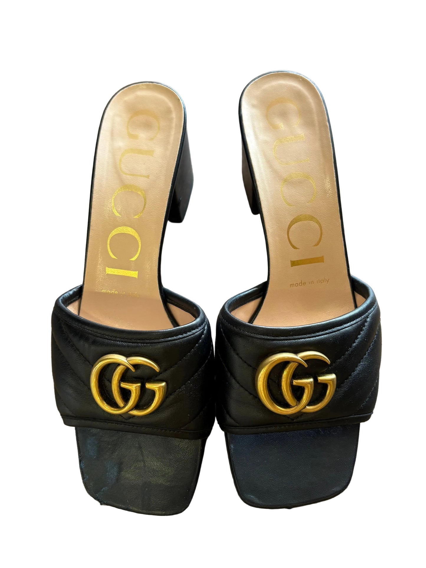 Gucci sandali in pelle Marmont