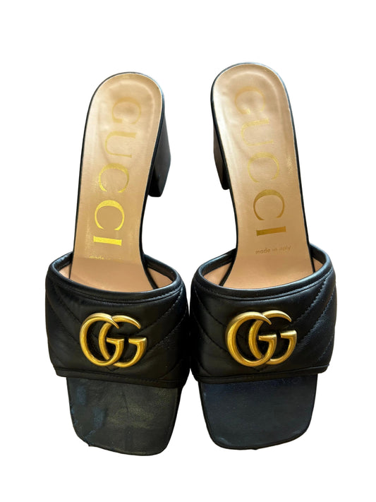 Gucci sandali in pelle Marmont