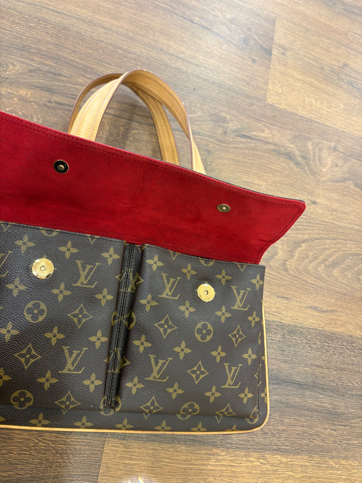 Louis Vuitton Cite’ in tela monogram e pelle a spalla