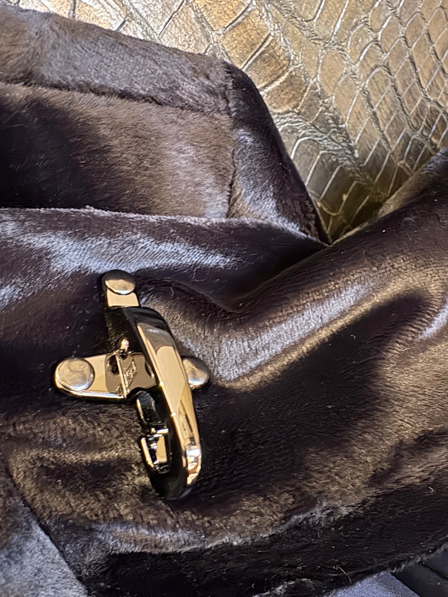 Fay cappotto in velluto ganci silver 42