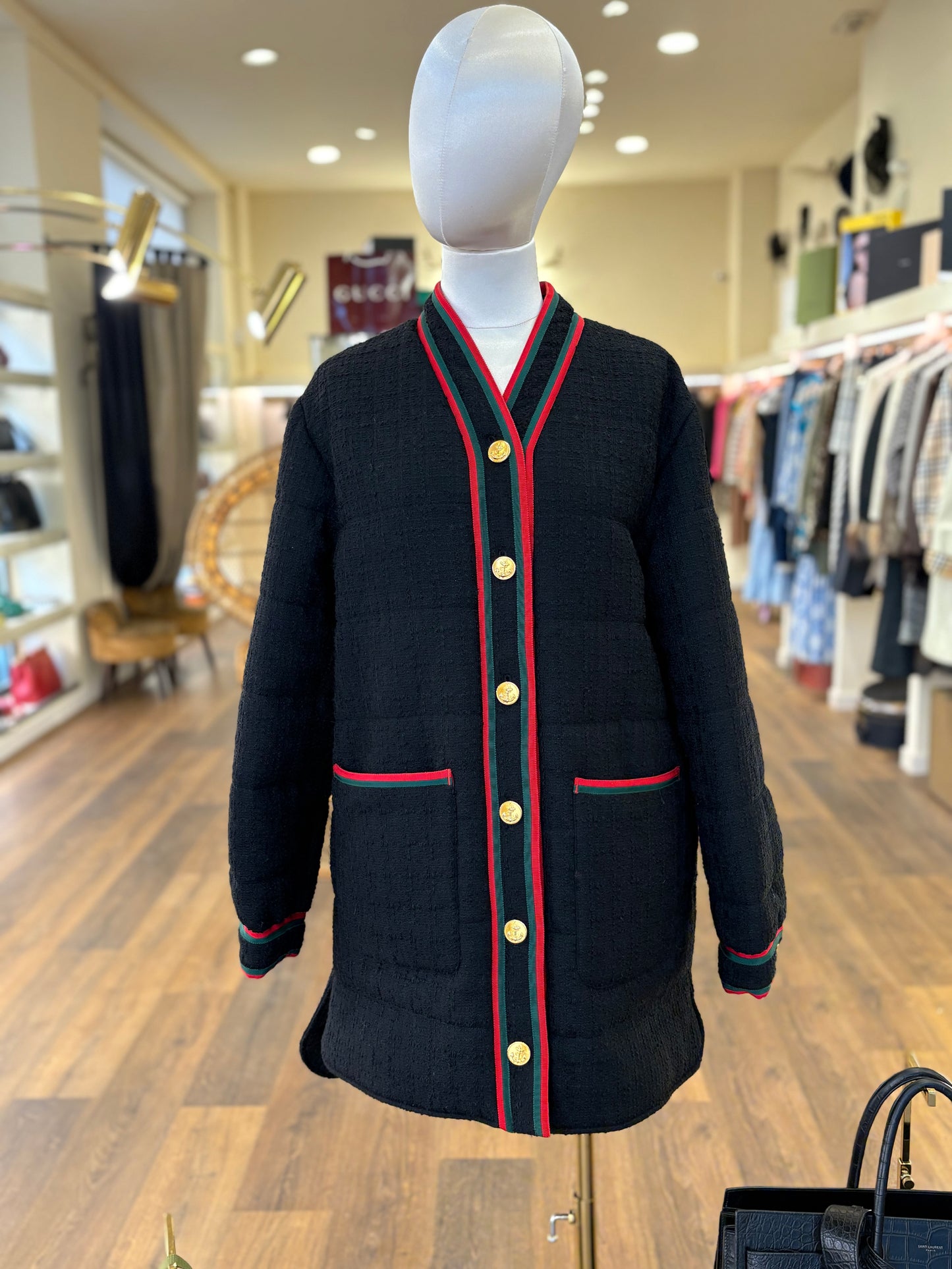 Gucci cappotto imbottito oversize