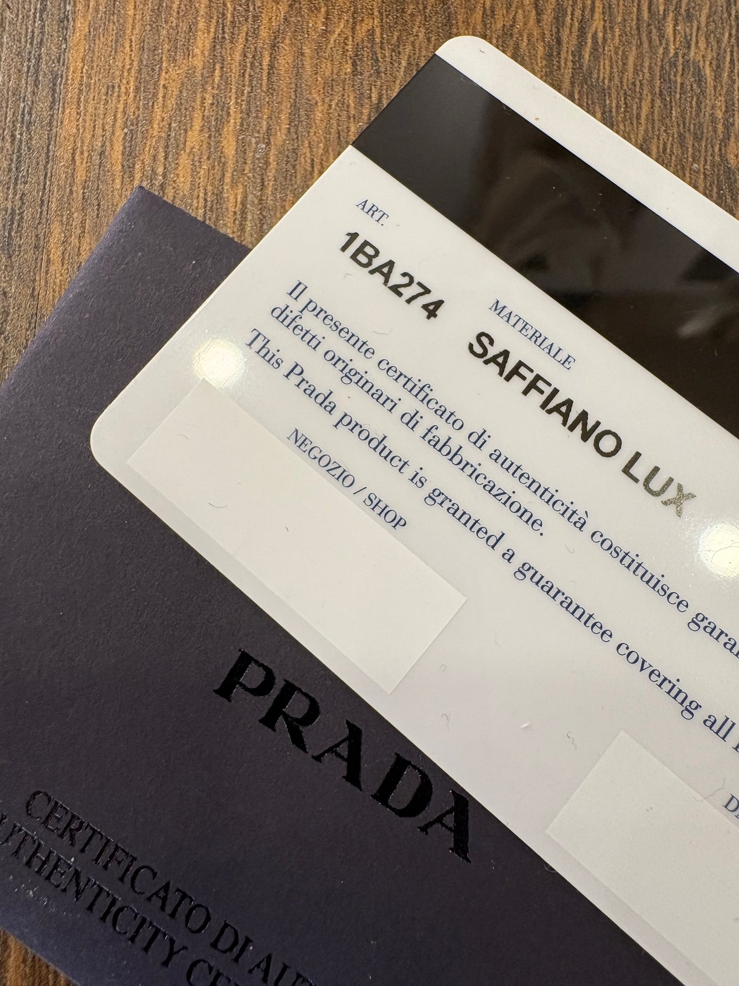 Borsa Prada Galleria Medium in Pelle Saffiano Nera – Full Set Nuovo