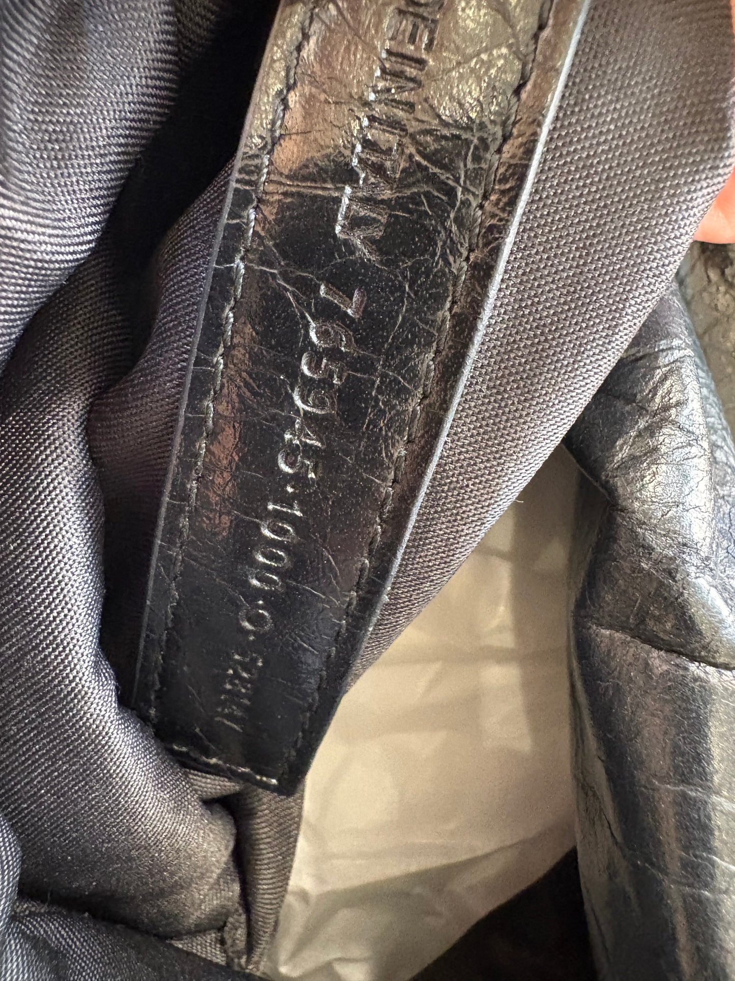 Balenciaga Monaco medium catena oro anticato