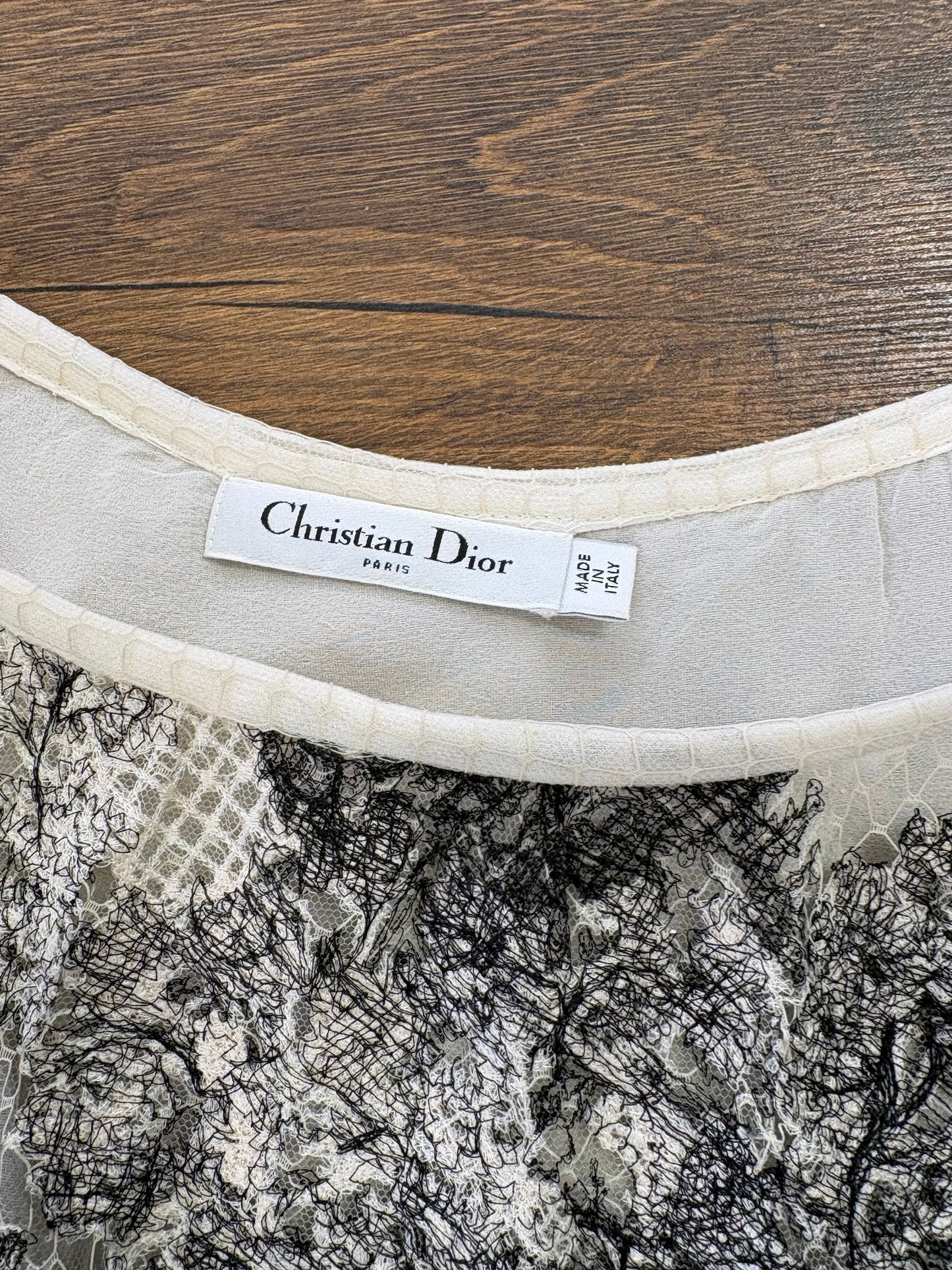 Christian Dior Gonna Midi "Toile de Jouy" in Tulle e Seta Collezione Cruise 2019