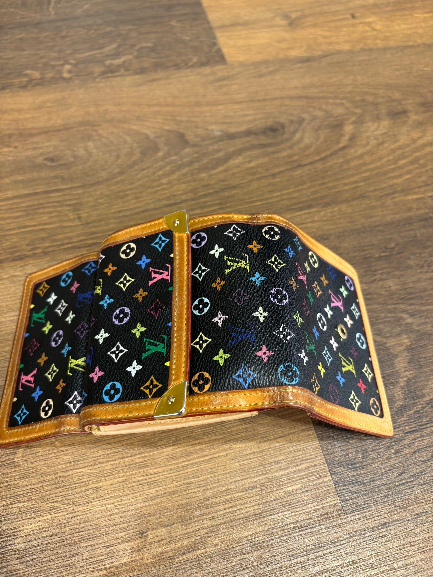 Louis Vuitton portafoglio Eugenie in tela multicolor