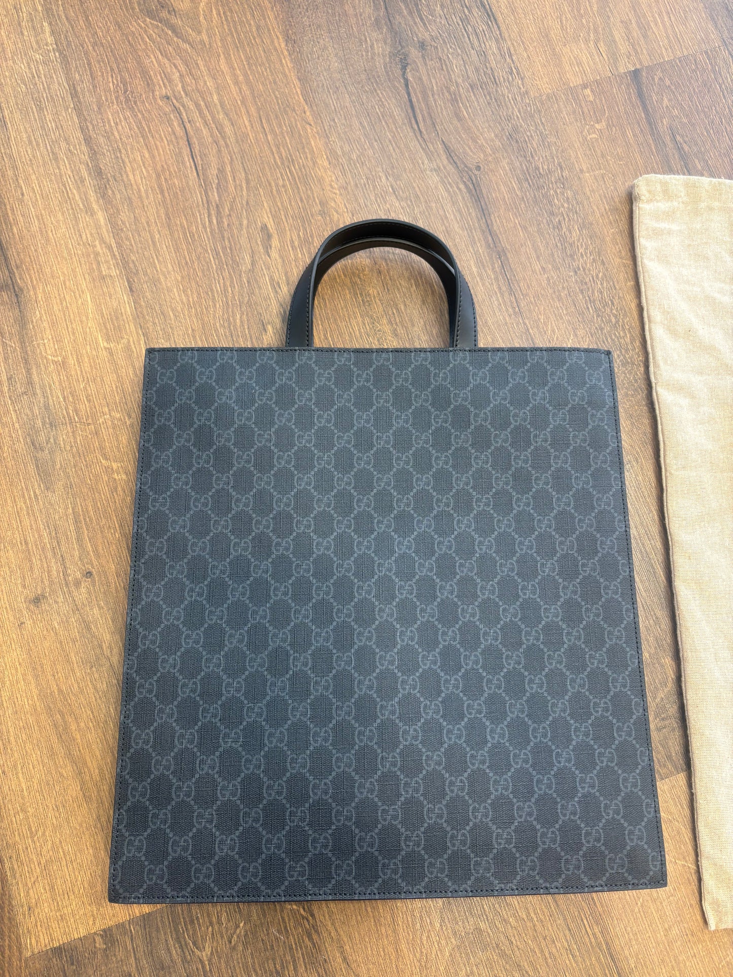 Borsa Tote Gucci GG Supreme con Tracolla Web