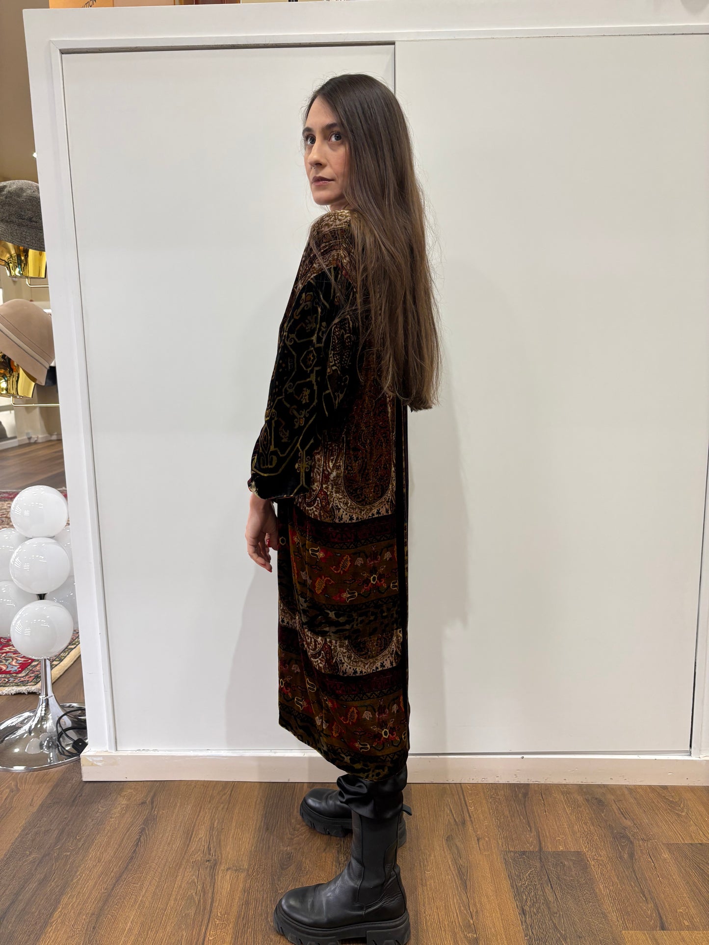 Etro soprabito velluto tgM nuovo