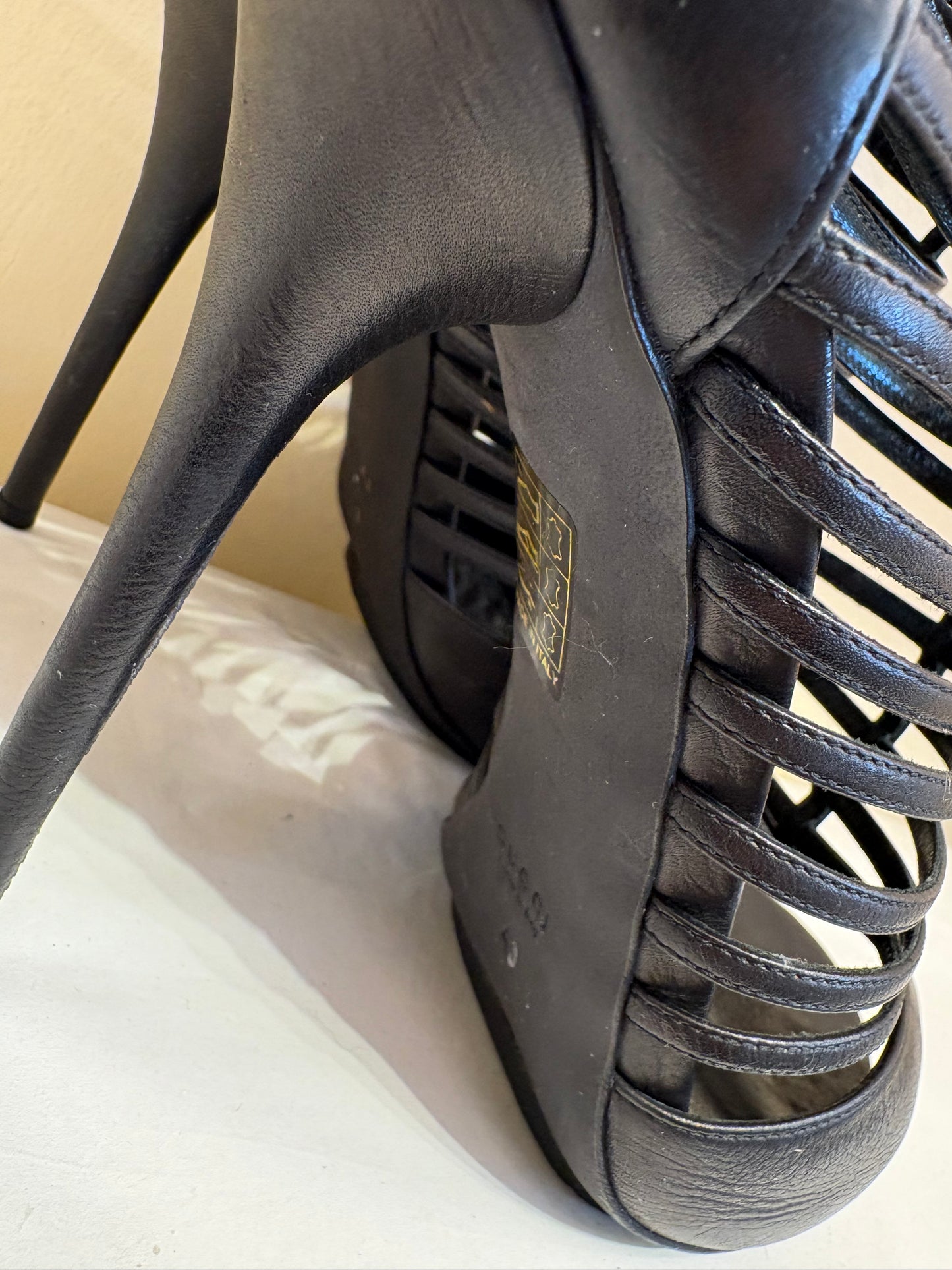 Gucci sandali testa di moro 39,5