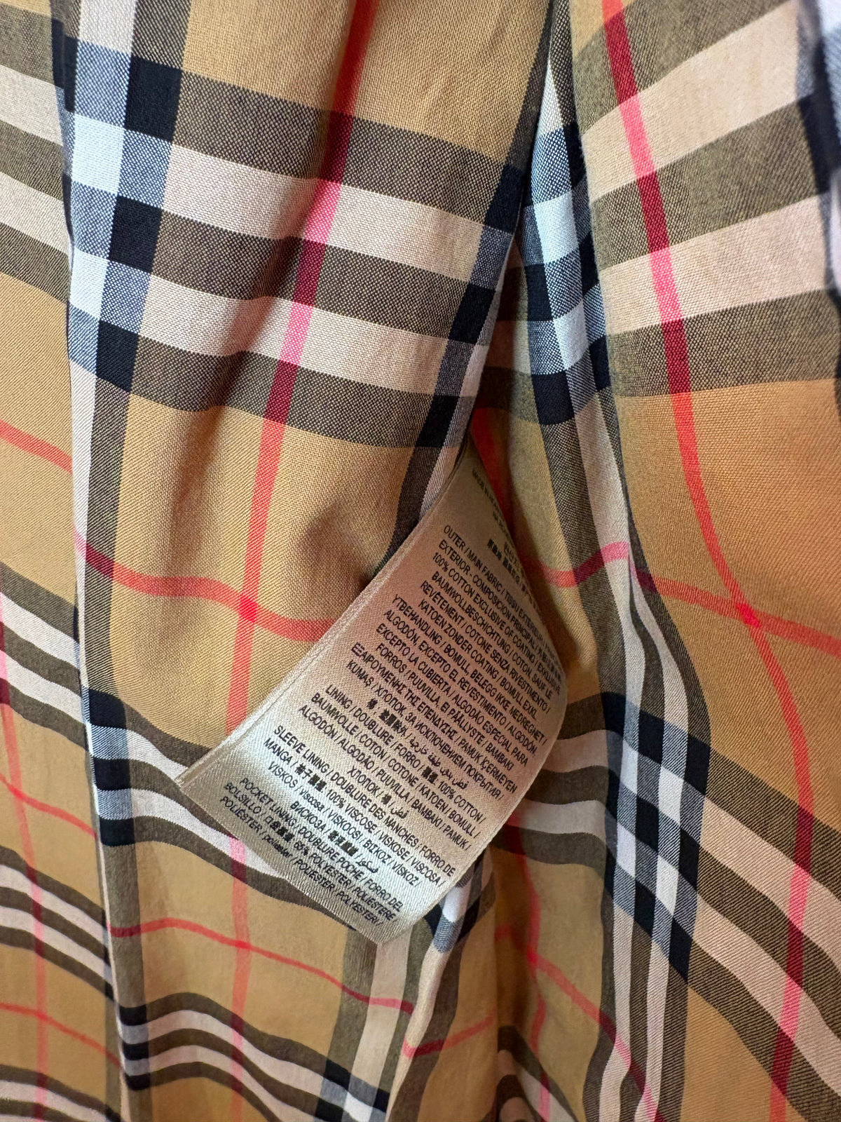 Burberry The EastheathCoated Cotton Trench Coat. Nuovo