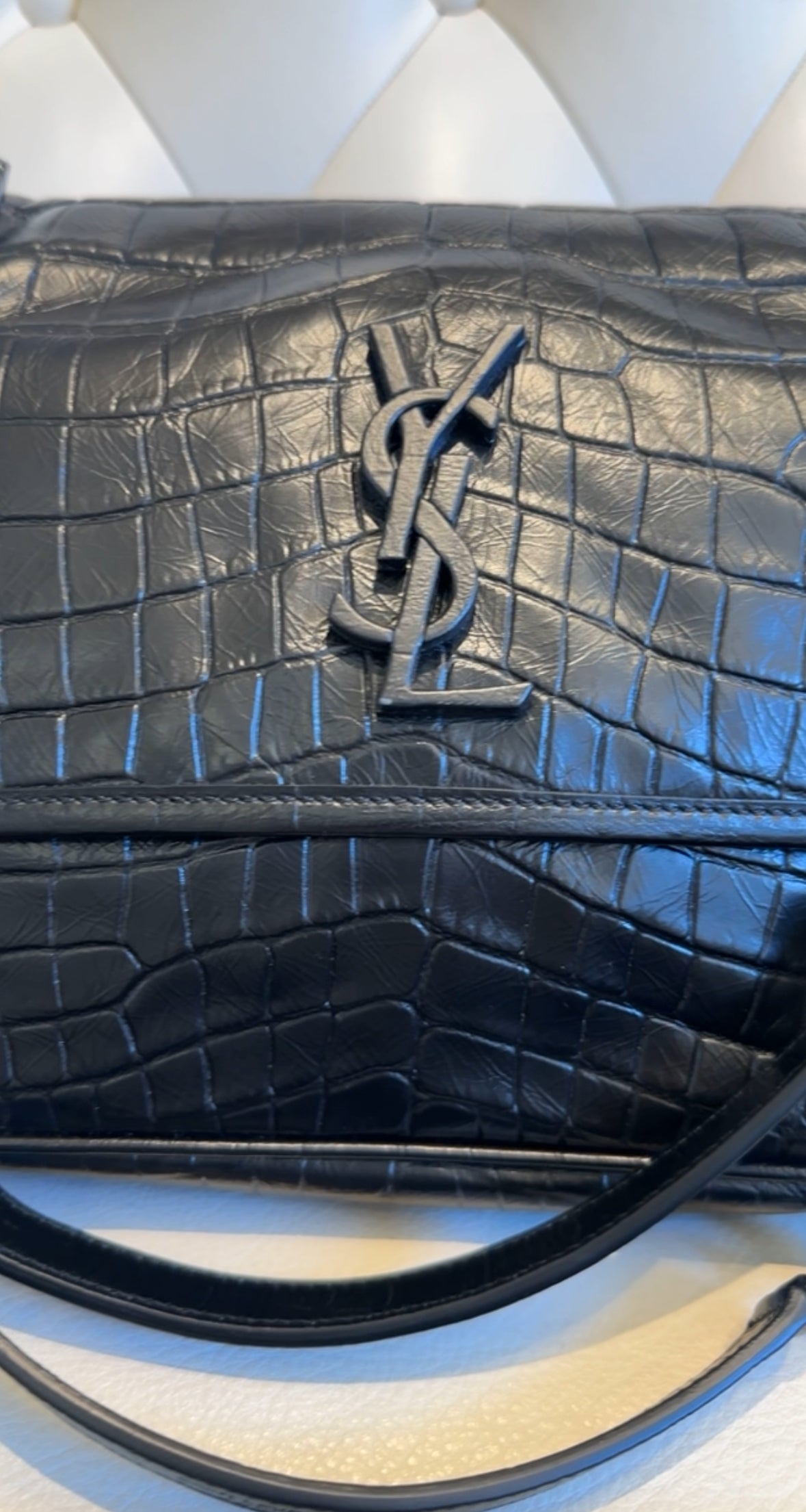 Ysl  Niki in pelle cocco nuova full set