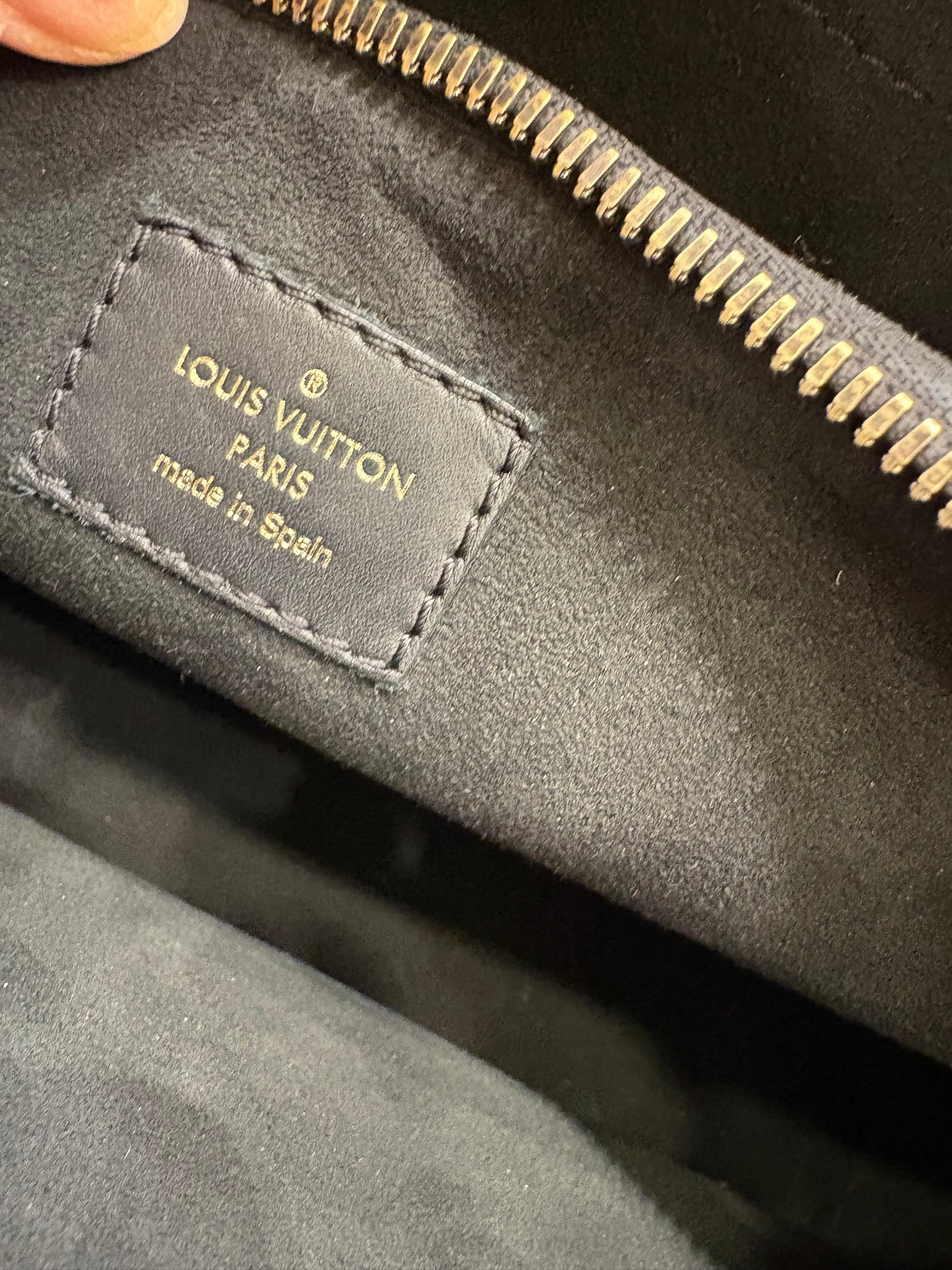 Borsa a Mano Louis Vuitton Soufflot BB Monogram Noir