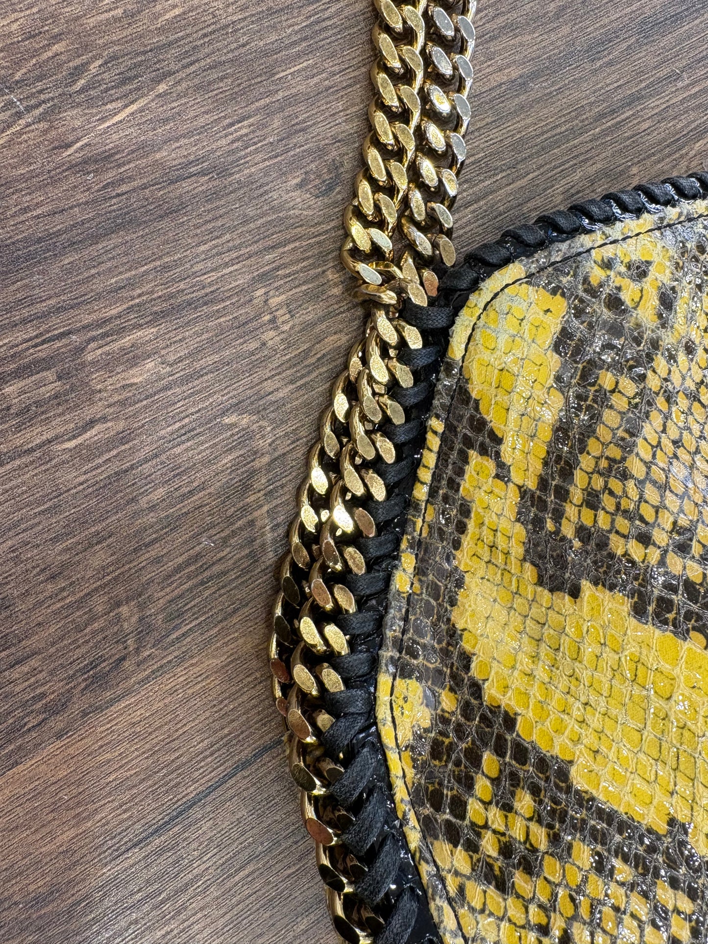 Stella McCartney borsa Falabella pitonata ( vegan leather )