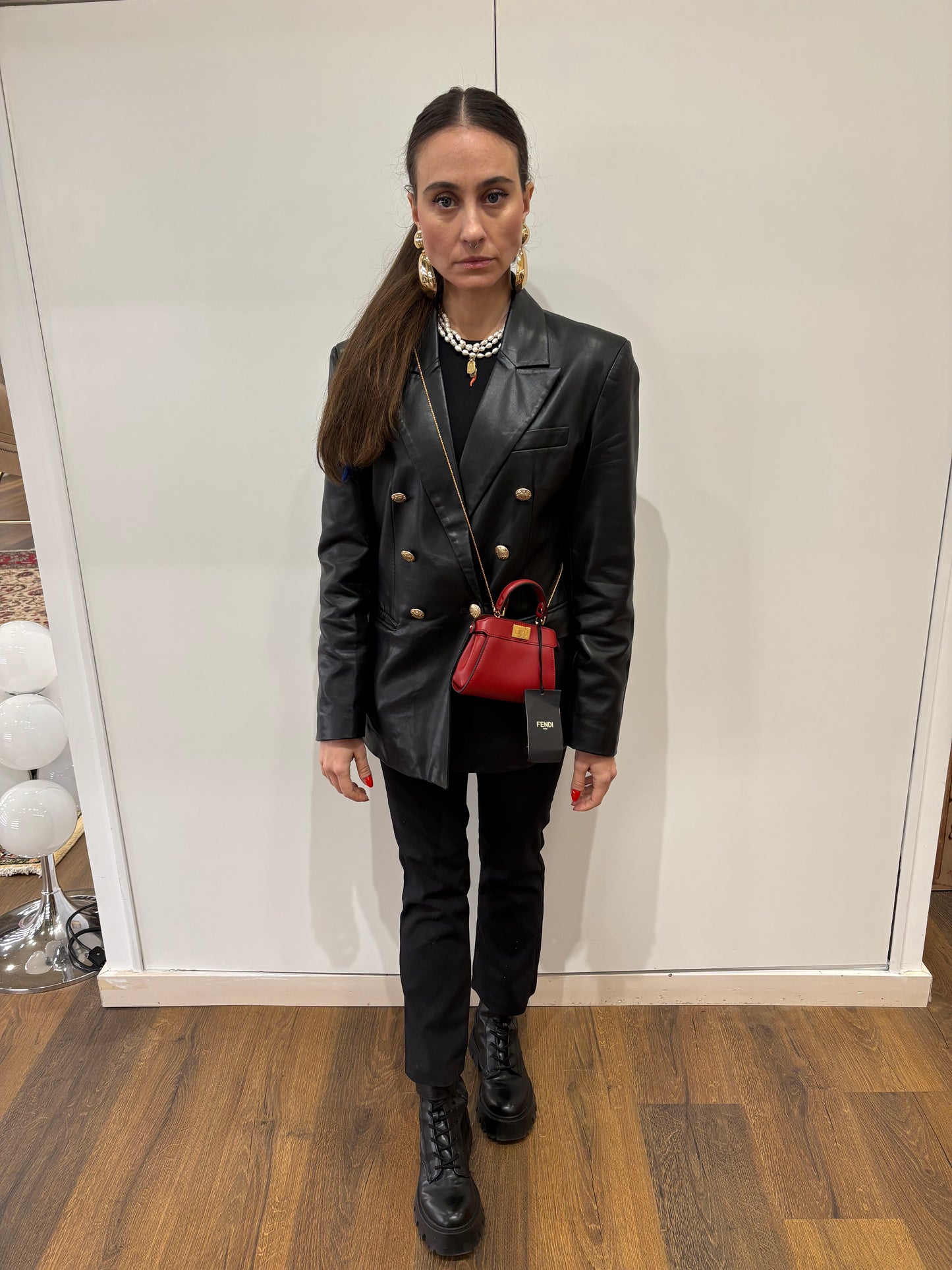 Fendi Nano Peekaboo nuova